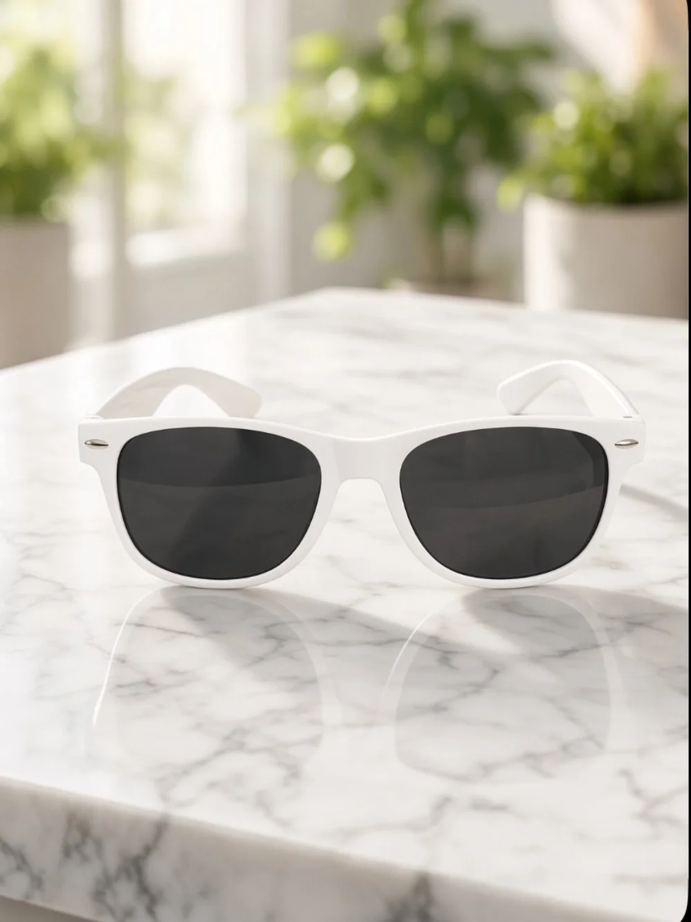White Wireless Sunglasses NWOT